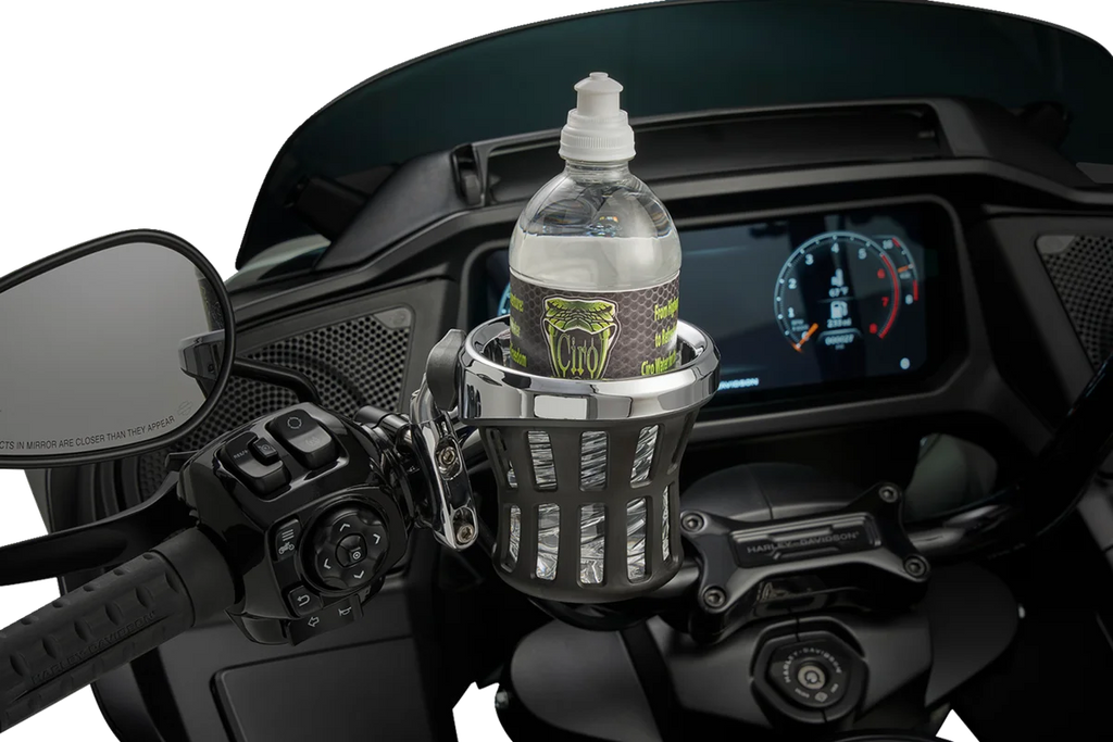 Ciro Drink Holder - Gen 2 - Chrome - Chrome Perch Mount 55410 - Main Product View