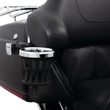 Load image into Gallery viewer, Ciro Drink Holder - Gen 2 - Chrome - Passenger - Black Mount 55421 - Main Product View