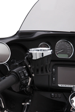 Load image into Gallery viewer, Ciro Drink Holder - Perch Mount - Chrome/Black 50411 - Side View