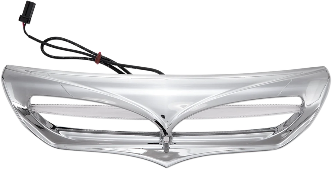 Ciro Fairing Trim - Black - with Light 40012 - Detail View