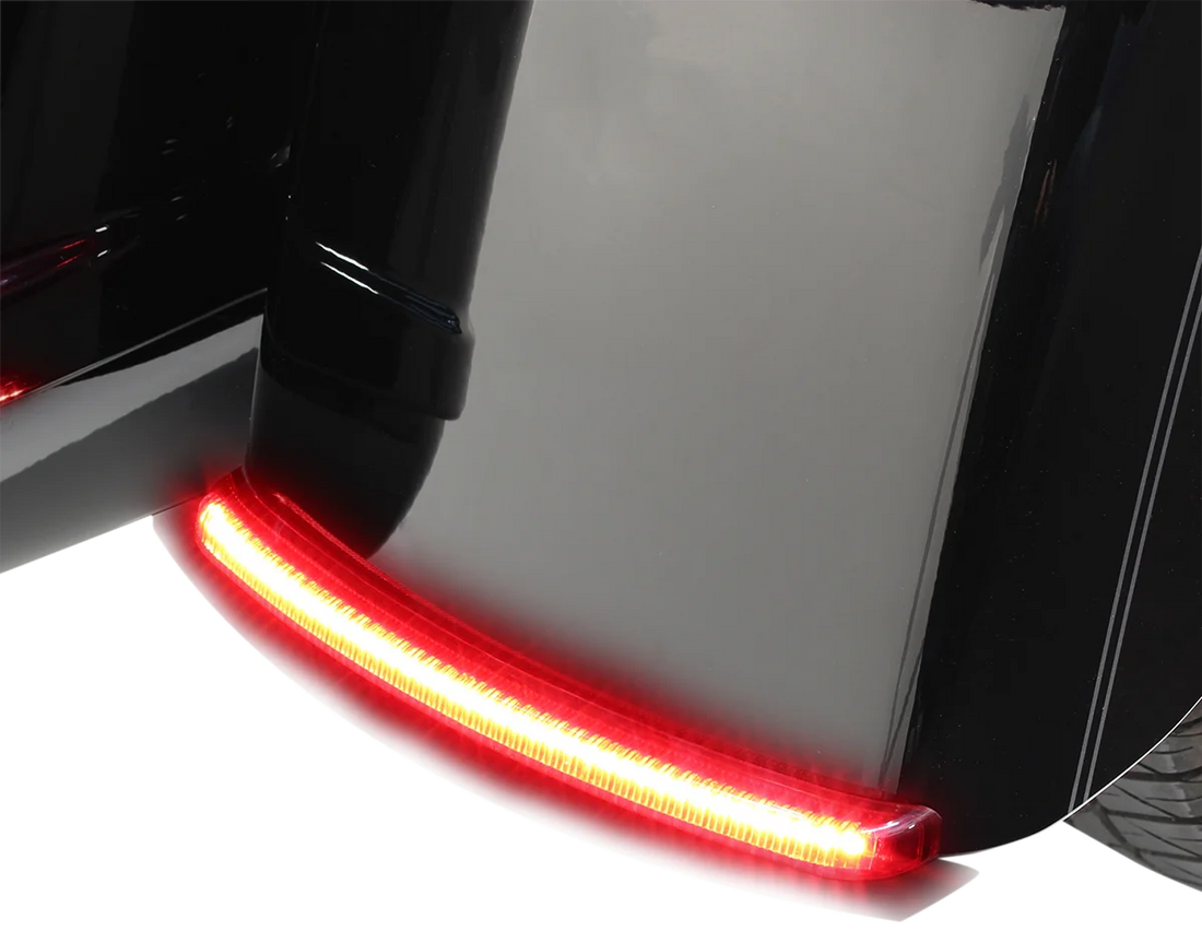 Ciro Fender Blade Light - Red 40041 - Back View