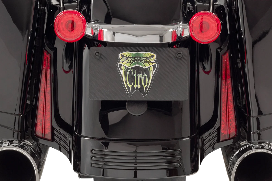Ciro Filler Panel Accent Lights - Black 40043 - Back View
