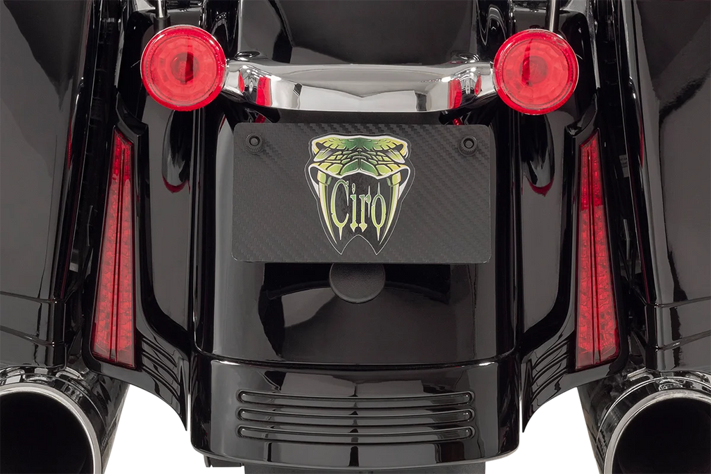 Ciro Filler Panel Accent Lights - Black 40043 - Back View