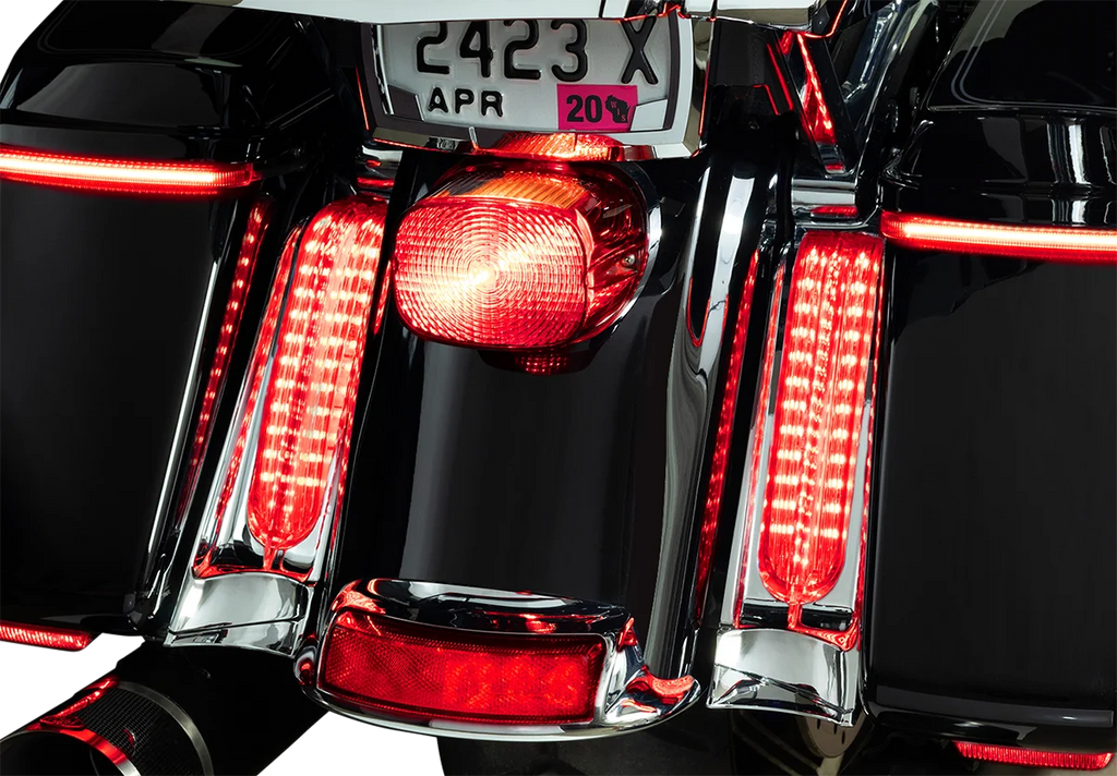 Ciro Filler Panel Accent Lights - Chrome 40048 - Side View
