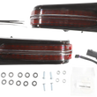 Load image into Gallery viewer, Ciro Filler Panel Lights - Red - Black 40049 - Main Product View