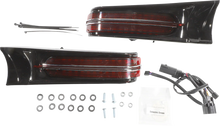 Load image into Gallery viewer, Ciro Filler Panel Lights - Red - Black 40049 - Main Product View