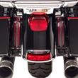 Load image into Gallery viewer, Ciro Filler Panel Lights - Red - Black 40049 - Side View