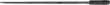 Load image into Gallery viewer, Ciro Flexible Antenna - Black 15001 - Detail View