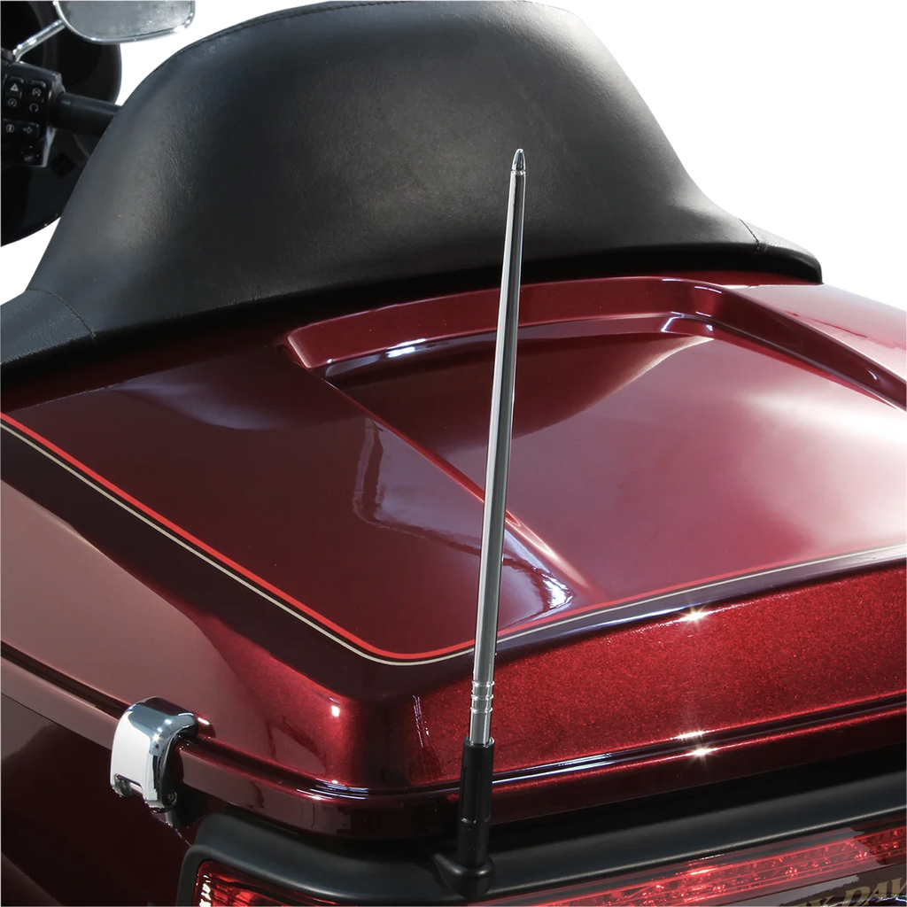 Ciro Flexible Antenna - Chrome 15000 - Side View