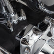 Load image into Gallery viewer, Ciro Fluted Caps - 1/4" - Black Chrome 70017 - Side View