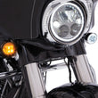 Load image into Gallery viewer, Ciro Front Signal Light Inserts - Chrome - Amber Lens 45400 - Back View