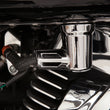 Load image into Gallery viewer, Ciro Fuel Line Fitting Cover - Chrome - Twin Cam/Sportster 73000 - Side View