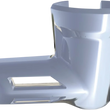 Load image into Gallery viewer, Ciro Fuel Line Fitting Cover - Chrome - Twin Cam/Sportster 73000 - Detail View