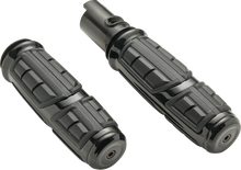 Load image into Gallery viewer, Ciro Grips - Chicane - Street Glide/Road Glide - Black 54025 - Main Product View
