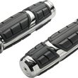 Load image into Gallery viewer, Ciro Grips - Chicane - Street Glide/Road Glide - Chrome 54005 - Main Product View
