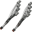 Load image into Gallery viewer, Ciro Harness - 4-Way Splitter - Front End Lighting 40093 - Main Product View