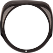 Load image into Gallery viewer, Ciro Headlight Bezel - Black 45201 - Side View