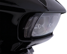 Load image into Gallery viewer, Ciro Headlight Bezel - Black 45251 - Side View