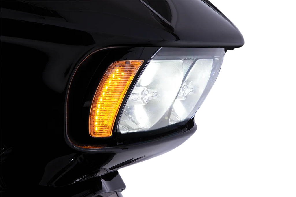Ciro Headlight Bezel - Black 45251 - Installation View
