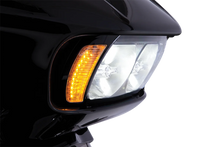 Load image into Gallery viewer, Ciro Headlight Bezel - Black 45251 - Installation View