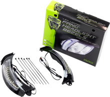 Load image into Gallery viewer, Ciro Headlight Bezel - Black 45251 - Additional View 6