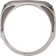 Load image into Gallery viewer, Ciro Headlight Bezel - Chrome 45200 - Side View