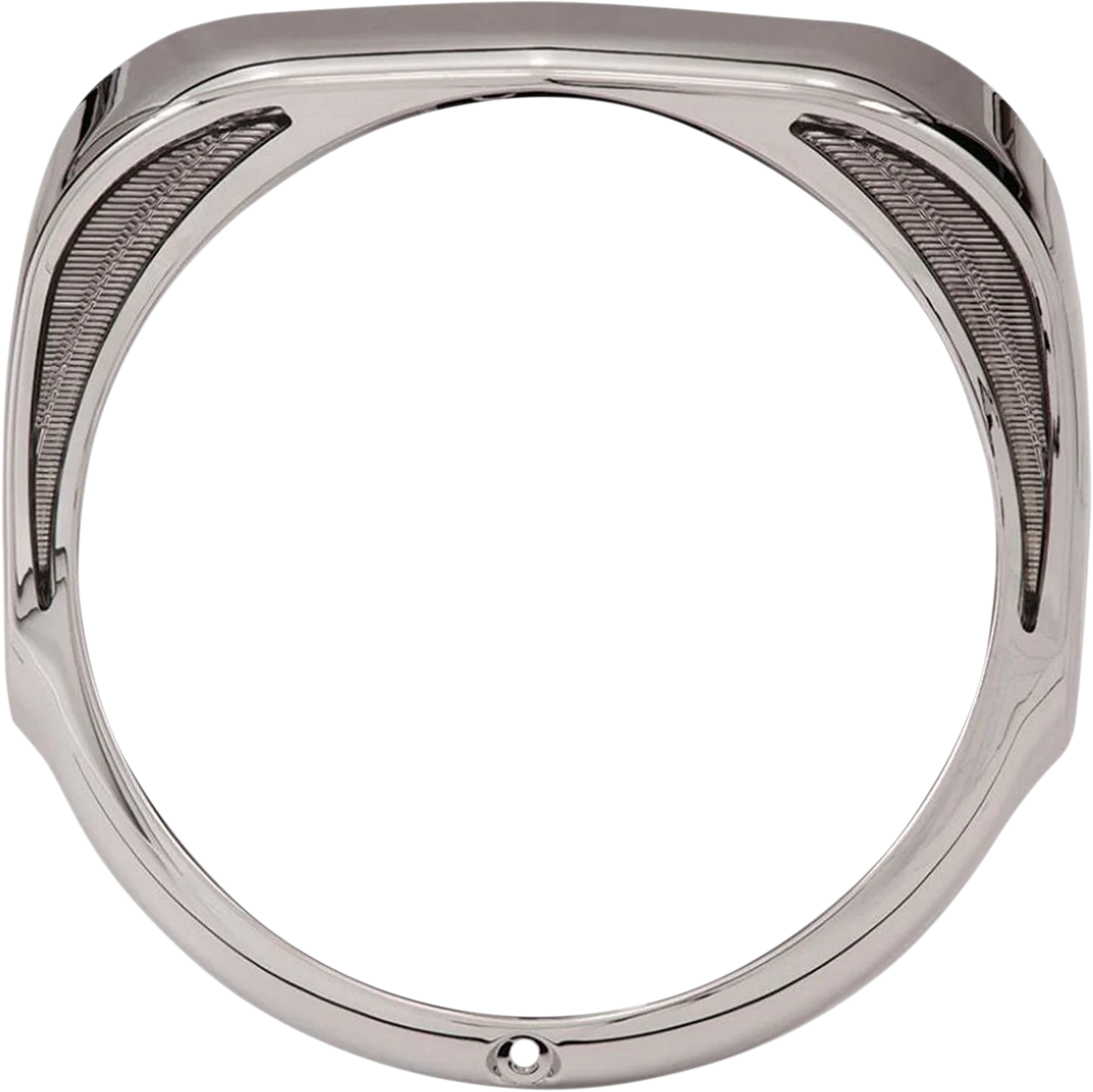 Ciro Headlight Bezel - Chrome 45200 - Side View