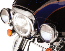 Load image into Gallery viewer, Ciro Headlight Bezel - Chrome 45210 - Side View