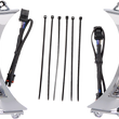 Load image into Gallery viewer, Ciro Headlight Bezel - Chrome 45250 - Main Product View