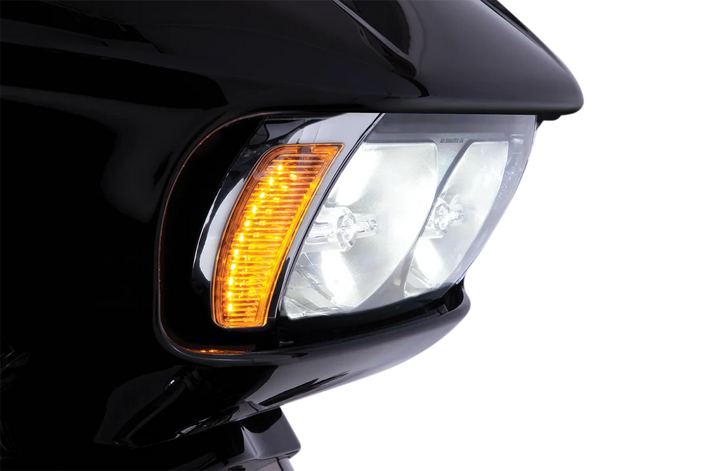 Ciro Headlight Bezel - Chrome 45250 - Detail View
