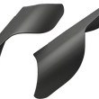 Load image into Gallery viewer, Ciro Heat Deflectors - Black - Indian 16001 - Main Product View