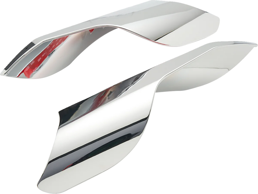 Ciro Heat Deflectors - Black - Indian 16001 - Detail View