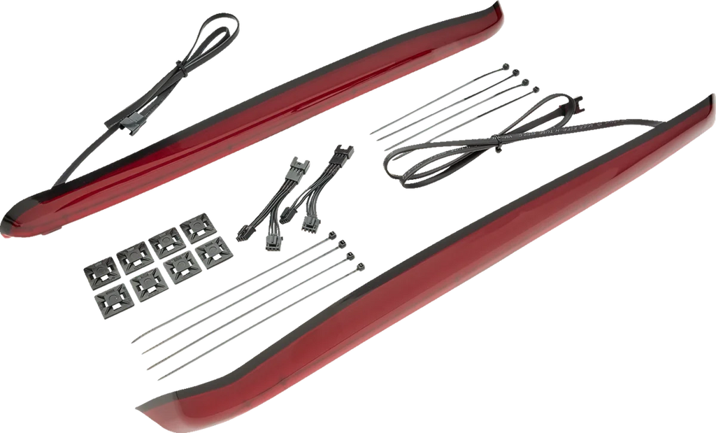 Ciro LED Bag Lights - Red Lens - Indian 46255 - Main Product View