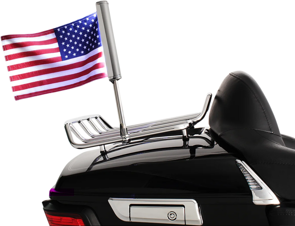 Ciro LED Flagpole - U.S. Flag 70600 - Side View