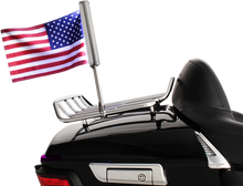 Load image into Gallery viewer, Ciro LED Flagpole - U.S. Flag 70600 - Side View