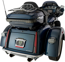Load image into Gallery viewer, Ciro LED Taillight - Red Lens - Black - Tri Glide 40086 - Side View