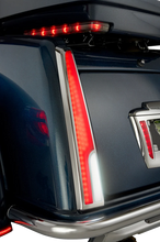 Load image into Gallery viewer, Ciro LED Taillight - Red Lens - Chrome - Tri Glide 40085 - Side View