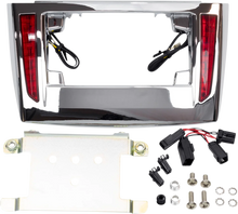 Load image into Gallery viewer, Ciro License Plate Frame - '09+ Trike - Chrome 40080 - Main Product View