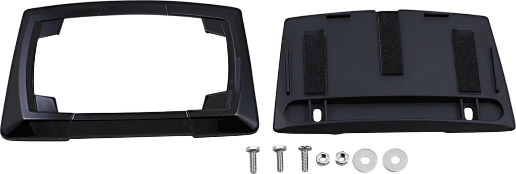 Ciro License Plate Frame - Black 70420 - Main Product View