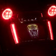 Load image into Gallery viewer, Ciro License Plate Frame - Black - Red 40302 - Installation View