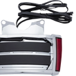 Load image into Gallery viewer, Ciro License Plate Frame - Chrome - Red 40300 - Main Product View