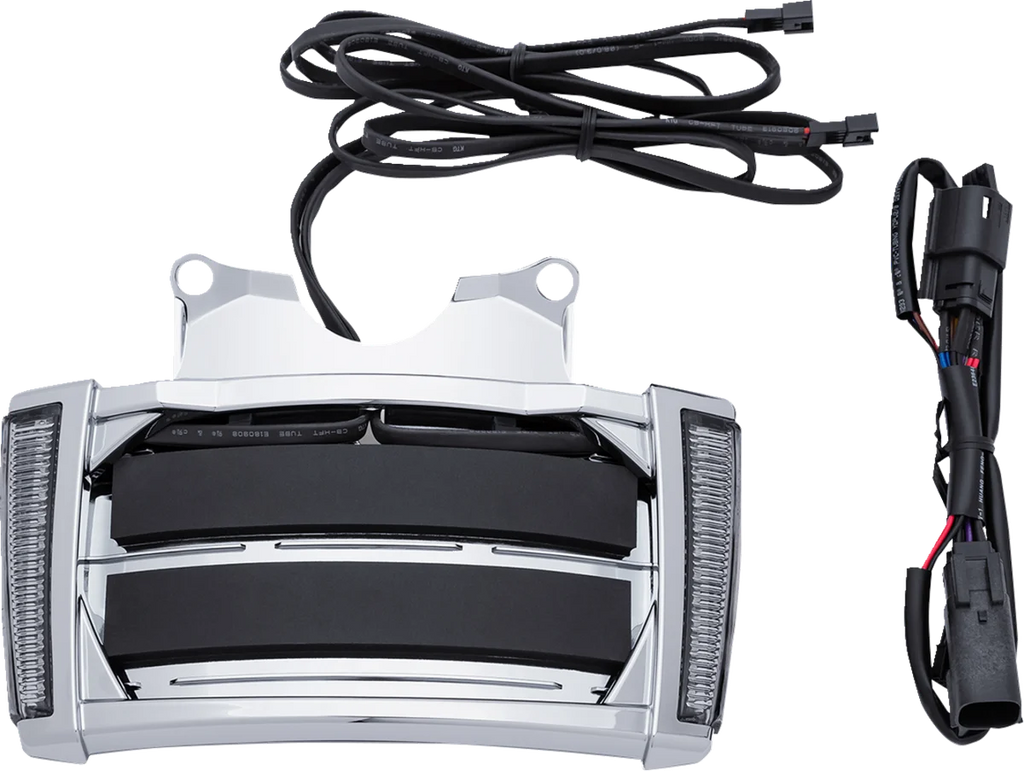 Ciro License Plate Frame - Chrome - Smoke 40301 - Main Product View