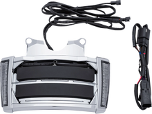 Load image into Gallery viewer, Ciro License Plate Frame - Chrome - Smoke 40301 - Main Product View