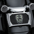 Load image into Gallery viewer, Ciro License Plate Frame - Chrome - Smoke 40301 - Side View