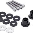 Load image into Gallery viewer, Ciro Lift Kit - Luggage Rack - Chrome 20400 - Detail View