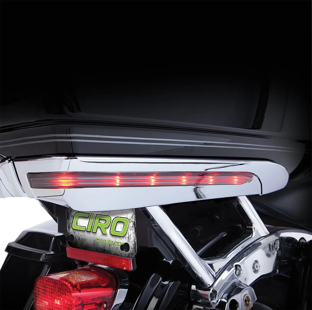 Ciro Light Accents - Tour-Pak® - Chrome 40006 - Side View