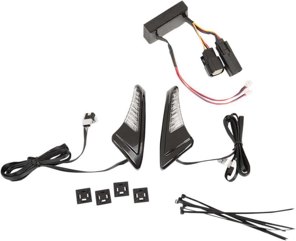 Ciro Light Kit for Tour-Pak® - Snakeyes® - Black 40017 - Main Product View