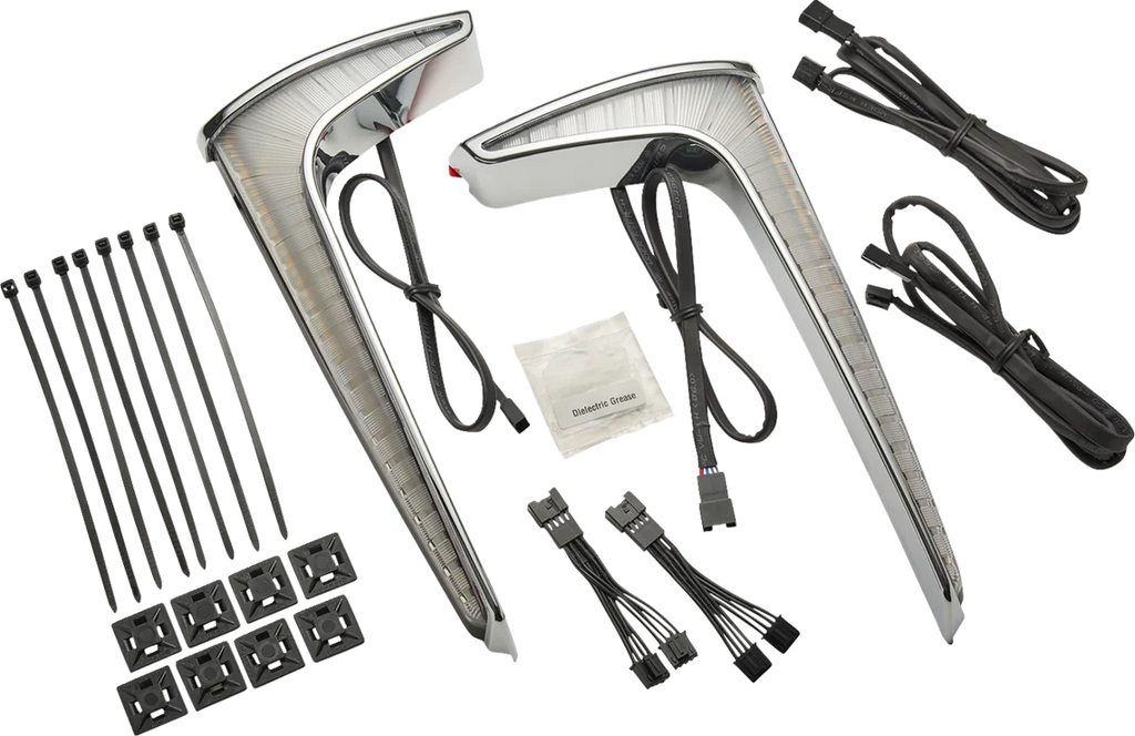 Ciro Lights - Lower Fairing - Chrome - Indian 46800 - Main Product View