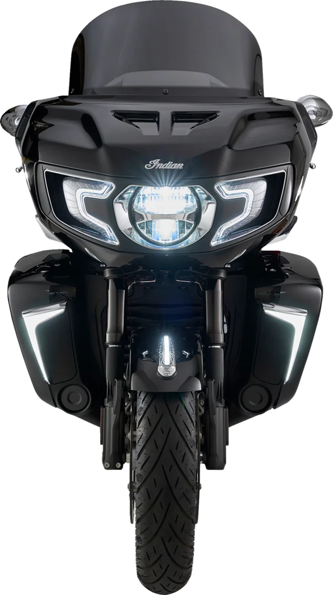 Ciro Lights - Lower Fairing - Chrome - Indian 46800 - Side View