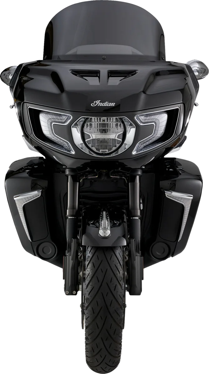 Ciro Lights - Lower Fairing - Chrome - Indian 46800 - Back View